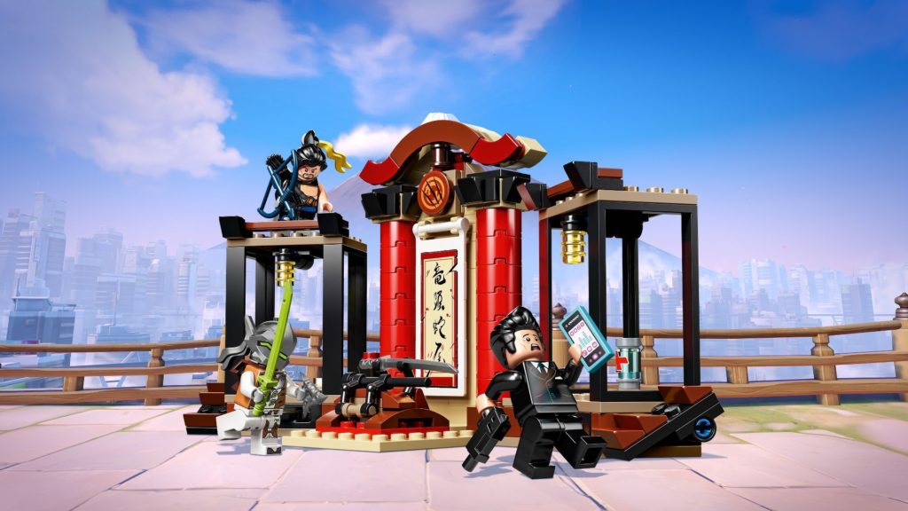 LEGO® Overwatch 75971 Hanzo vs. Genji - Action mit Hintergrund | ©LEGO Gruppe