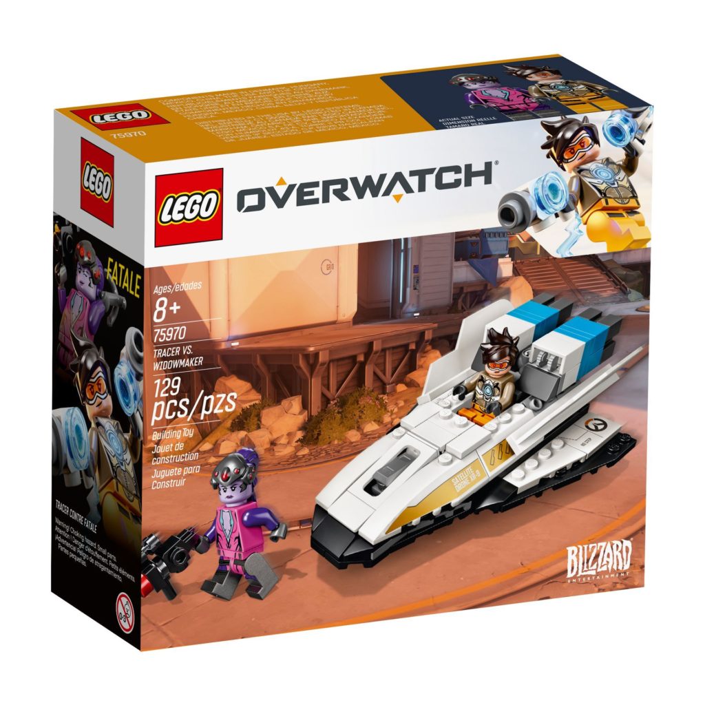LEGO® Overwatch 75970 Tracer vs. Widowmaker - Packung Vorderseite | ©LEGO Gruppe