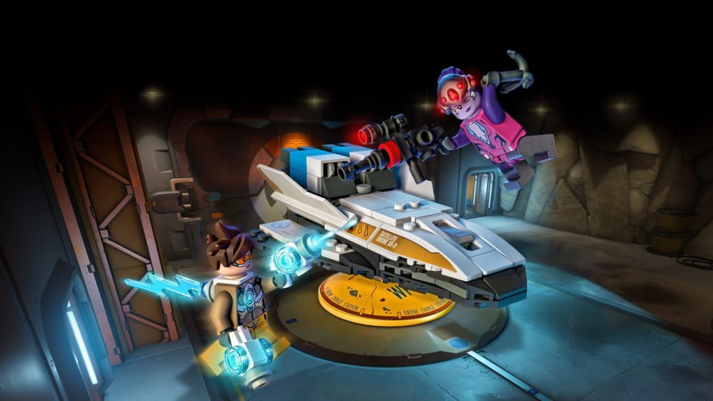 LEGO® Overwatch 75970 Tracer vs. Widowmaker - Action mit Hintergrund | ©LEGO Gruppe