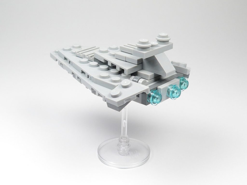 LEGO® Star Wars™ Star Destroyer Polybag 911842 - hinten, links | ©2018 Brickzeit