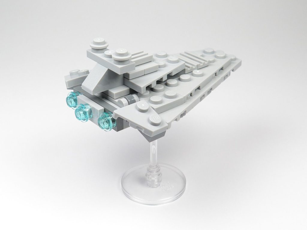 LEGO® Star Wars™ Star Destroyer Polybag 911842 - hinten, rechts | ©2018 Brickzeit