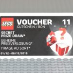 LEGO® Wandkalender 2018 Gutschein Nr. 12 | ©2018 Brickzeit