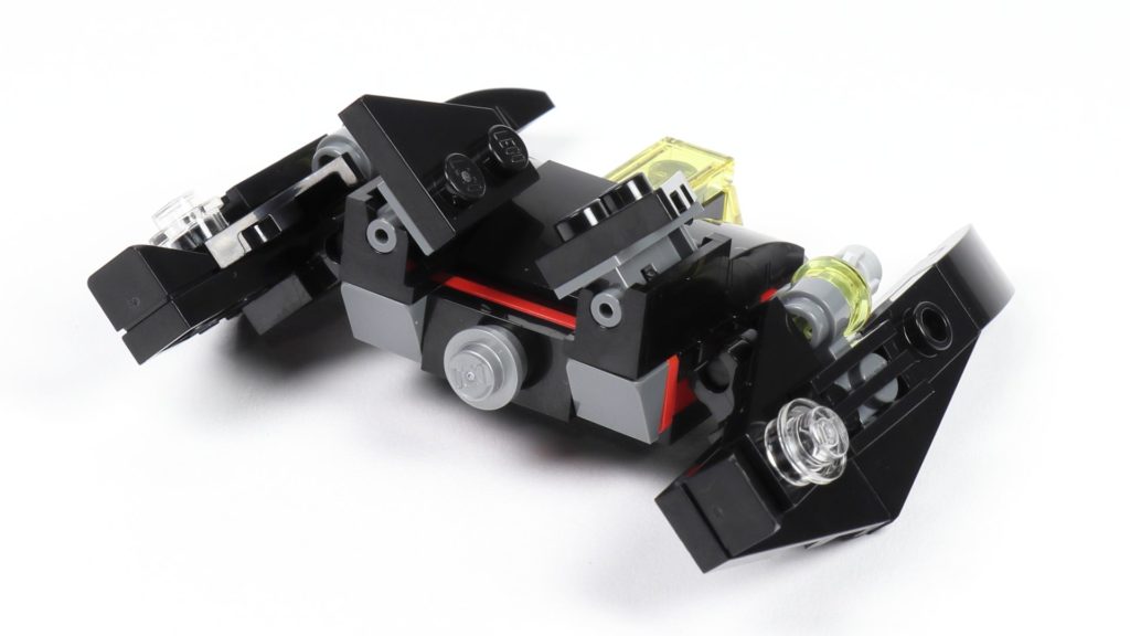 LEGO® 30526 Batwing - hinten, rechts | ©2018 Brickzeit