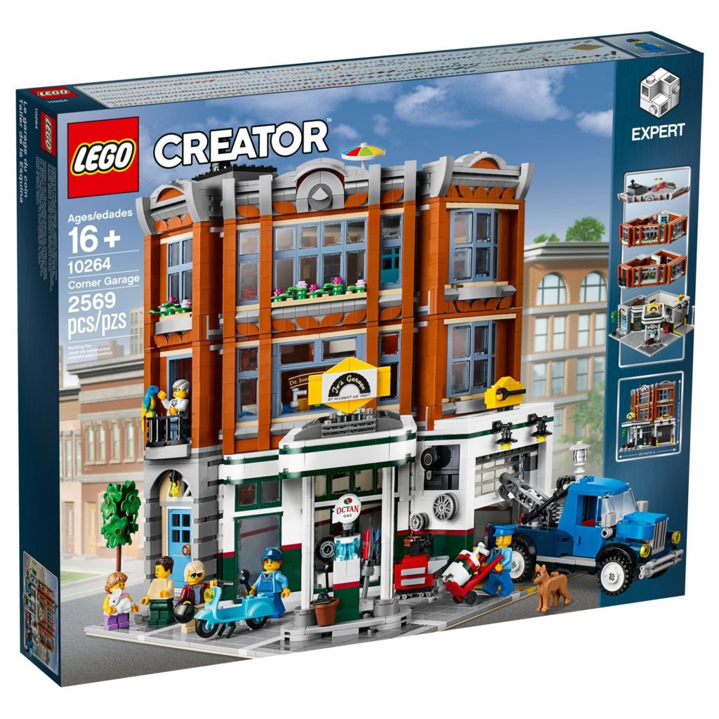 LEGO® Creator Expert 10264 Eckgarage - Packung Vorderseite | LEGO© Gruppe