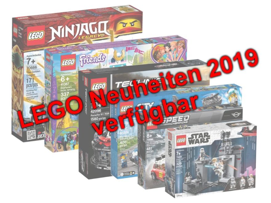 Verkaufsstart LEGO Neuheiten 2019 | ©Brickzeit