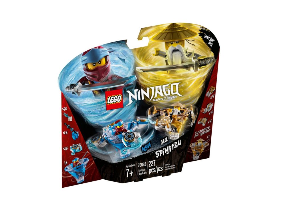 LEGO® Ninjago 70663 Spinjitzu Nya und Meister Wu | ©LEGO Gruppe