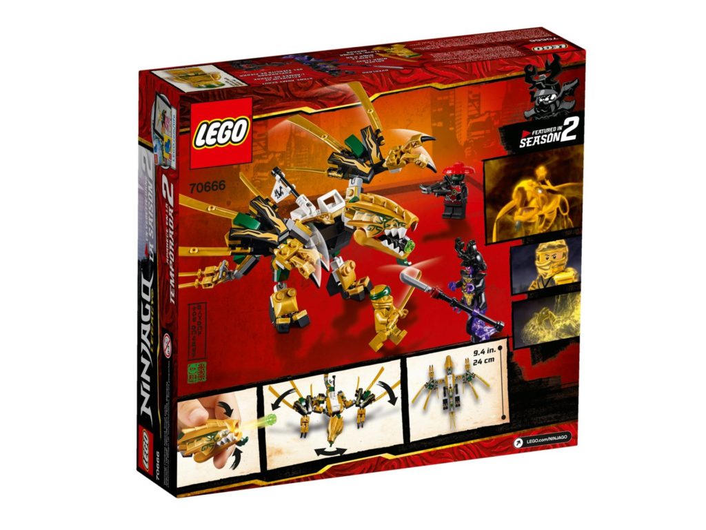 LEGO® Ninjago 70666 The Golden Dragon | ©LEGO Gruppe