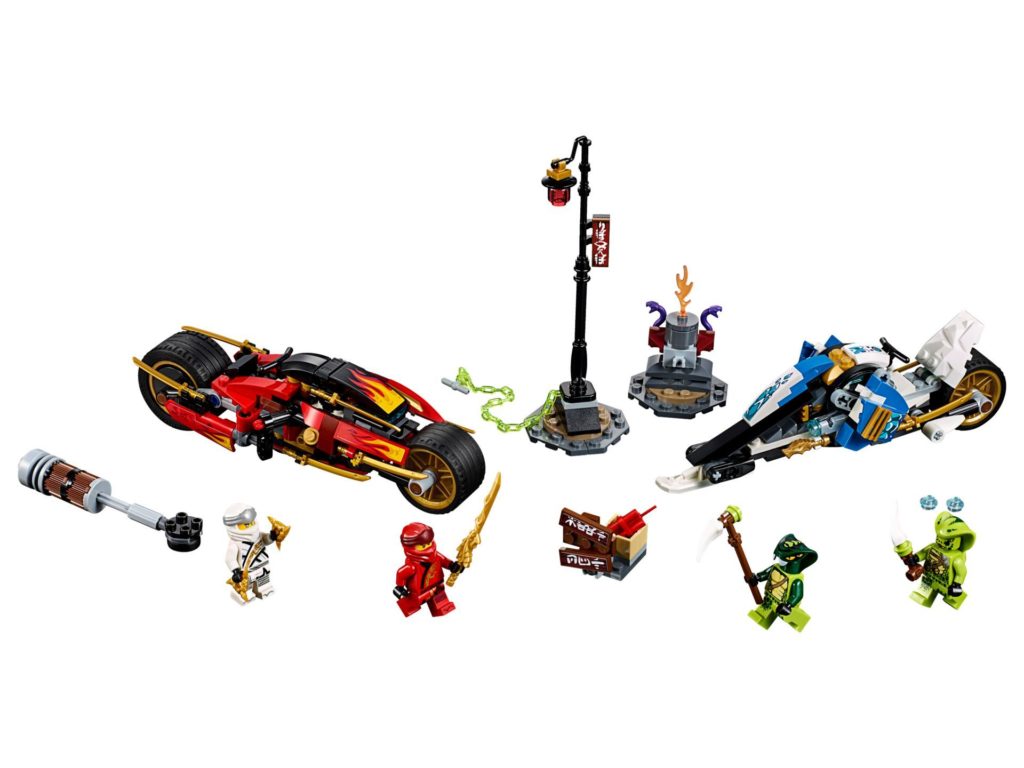 LEGO® Ninjago 70667 Kay's Blade Cycle & Zane's Snowmobile | ©LEGO Gruppe