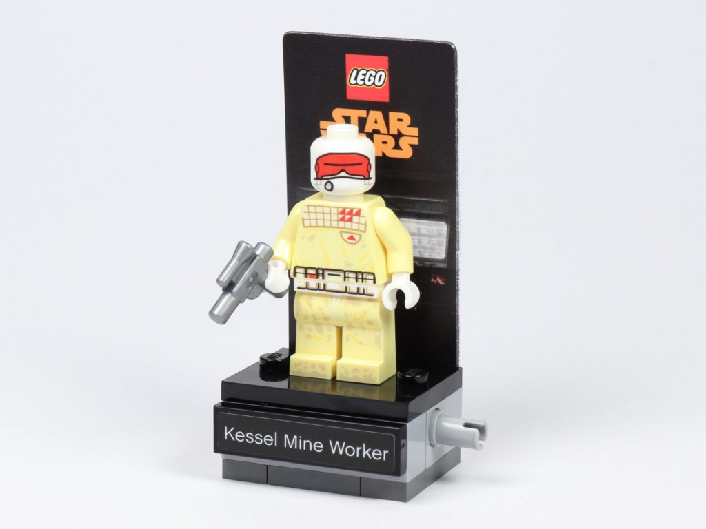 LEGO® Star Wars™ 40299 Kessel Mine Worker auf Ständer | ©Brickzeit