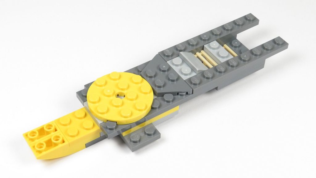 LEGO® Star Wars™ 75214 Bauabschnitt 1 - Rumpfteil | ©2018 Brickzeit