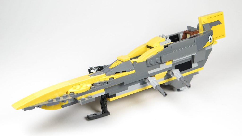 LEGO® Star Wars™ 75214 Bauabschnitt 2 - vorne, links | ©2018 Brickzeit