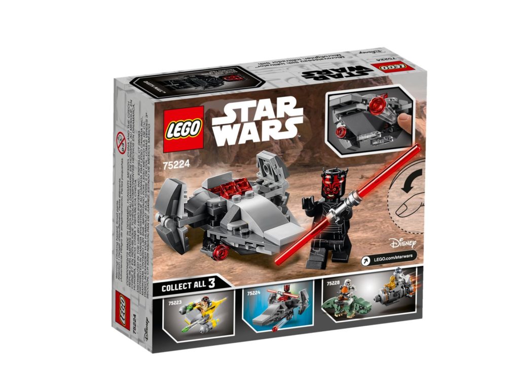LEGO® Star Wars™ 75224 Sith Infiltrator Microfighter | ©LEGO Gruppe