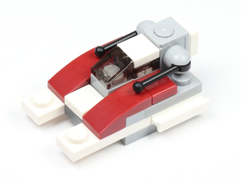 LEGO® Star Wars™ 75213 Adventskalender 2018 - Tür 4 - Republic Fighter Tank - vorne, links | ©Brickzeit
