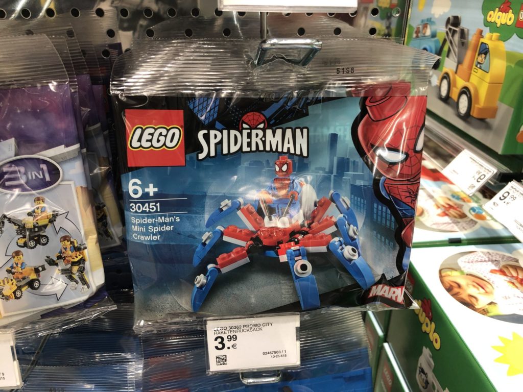LEGO® Marvel Super Heroes 30451 Spider-Mans Mini-Spinnenkrabbler Polybag bei Müller | ©2019 Brickzeit