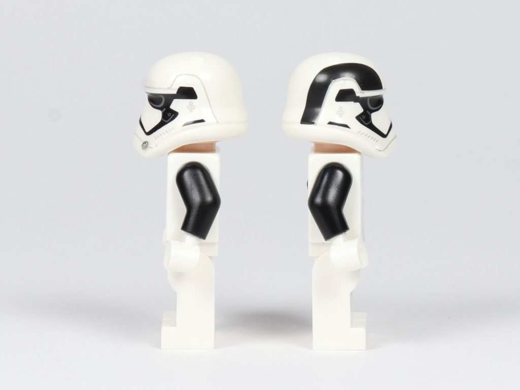 LEGO® Star Wars™ 75197 First Order Executioner Trooper, rechte und linke Seite | ©2019 Brickzeit