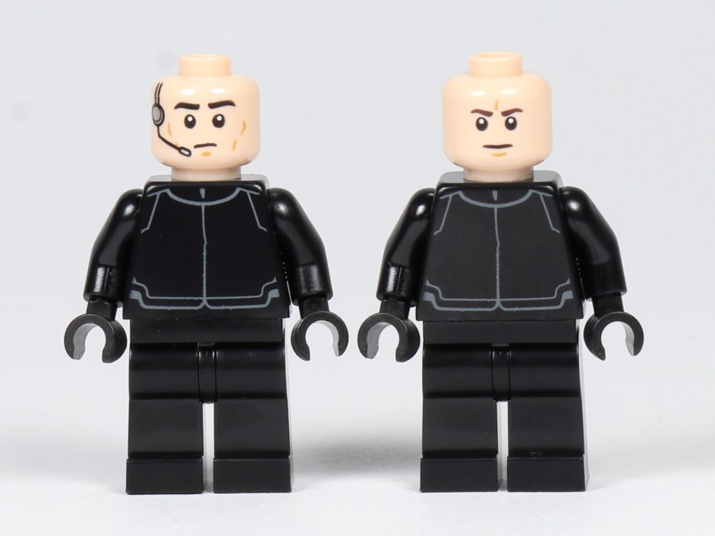 LEGO® Star Wars™ 75197 First Order Shuttlepilot und Schütze, ohne Helm | ©2019 Brickzeit