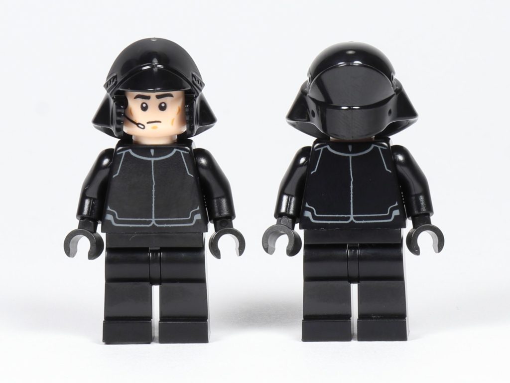 LEGO® Star Wars™ 75197 First Order Shuttlepilot und Schütze, Vorderseite | ©2019 Brickzeit