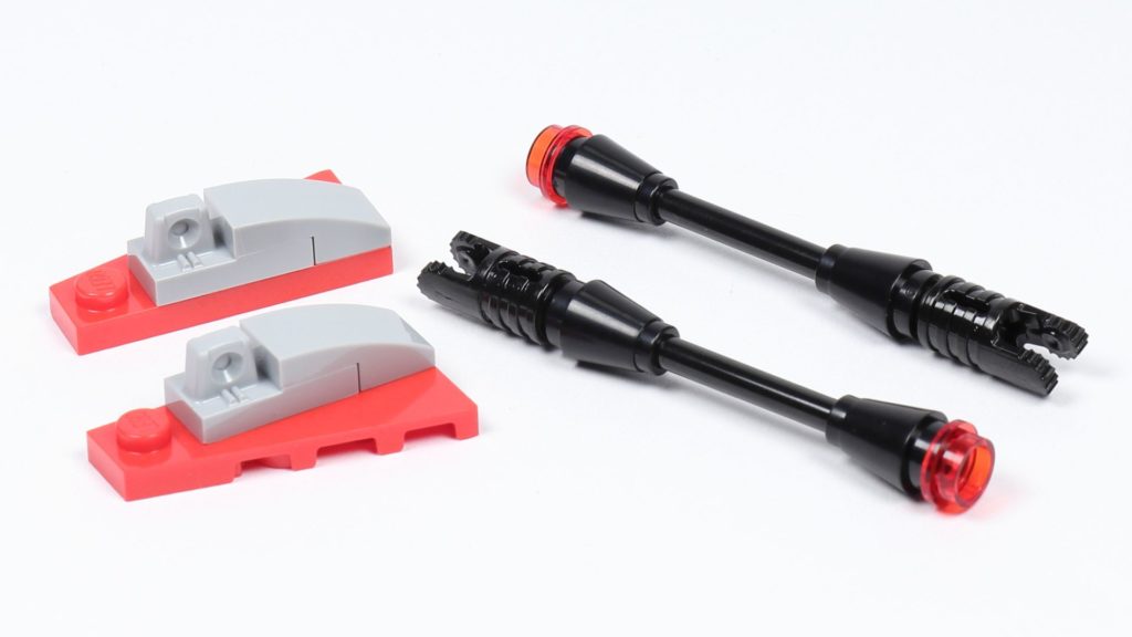LEGO® Star Wars™ 75226 - Speeder - Seitenabdeckung und Blaster | ©2019 Brickzeit