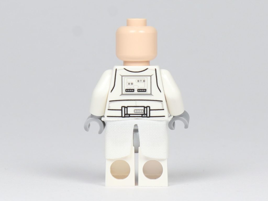 LEGO® Star Wars™ - das ultimative Trainingshandbuch - Snowtrooper ohne Helm, Rückseite | ©2019 Brickzeit