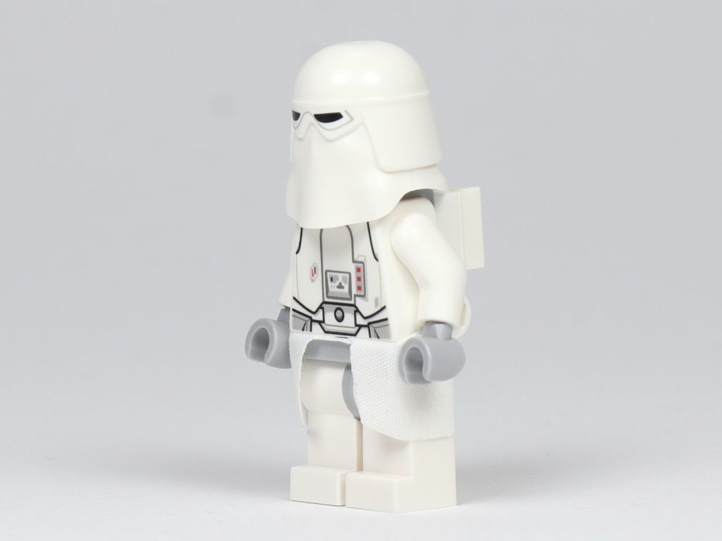 LEGO® Star Wars™ - das ultimative Trainingshandbuch - Snowtrooper, schräg vorne | ©2019 Brickzeit
