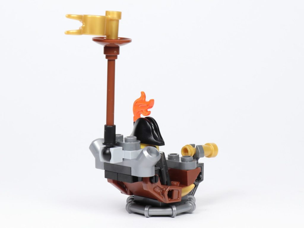 THE LEGO MOVIE 2 Mini-Baumeister Eisenbart (30528) - Boot, hinten rechts | ©2019 Brickzeit
