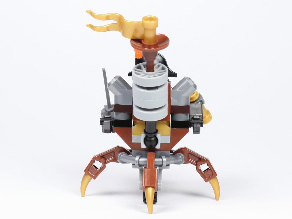 THE LEGO MOVIE 2 Mini-Baumeister Eisenbart (30528) - Spinne, Rückseite | ©2019 Brickzeit