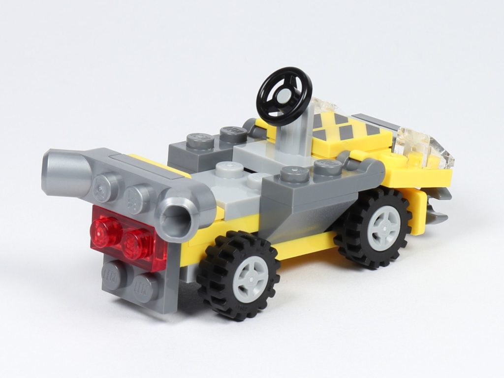 THE LEGO MOVIE 2 Mini-Baumeister Emmet (30529) - Auto, hinten rechts | ©2019 Brickzeit
