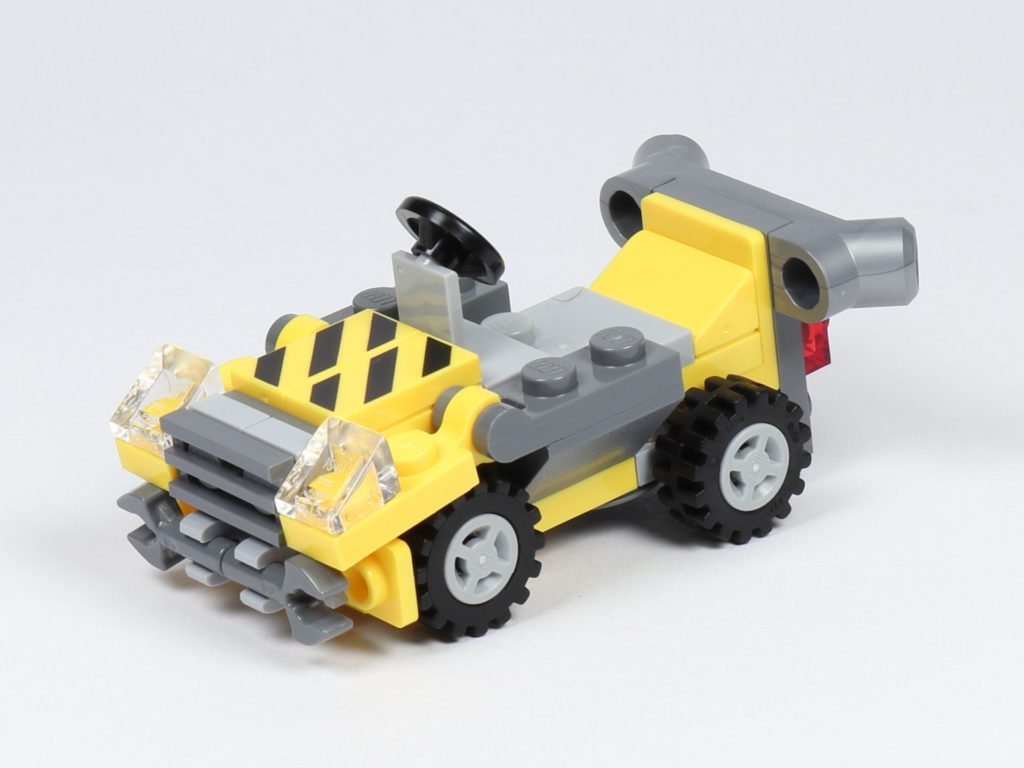 THE LEGO MOVIE 2 Mini-Baumeister Emmet (30529) - Auto, vorne links | ©2019 Brickzeit