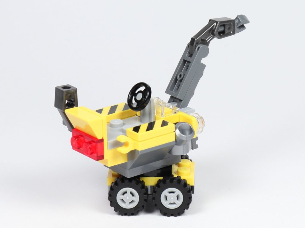 THE LEGO MOVIE 2 Mini-Baumeister Emmet (30529) - Kran, hinten rechts | ©2019 Brickzeit