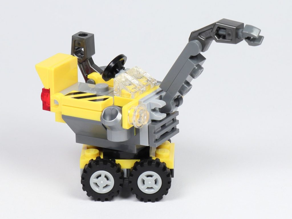 THE LEGO MOVIE 2 Mini-Baumeister Emmet (30529) - Kran, vorne rechts | ©2019 Brickzeit