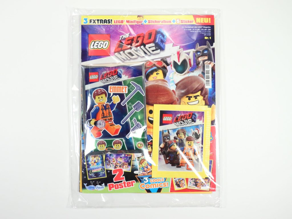 THE LEGO® MOVIE 2™ Magazin Nr. 1 - verpackt | ©2019 Brickzeit