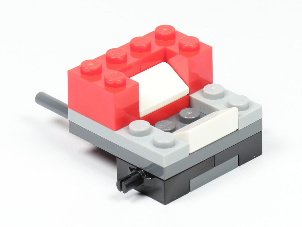 LEGO® City 30364 Popcorn Stand - Aufbau, Innenseite | ©2019 Brickzeit
