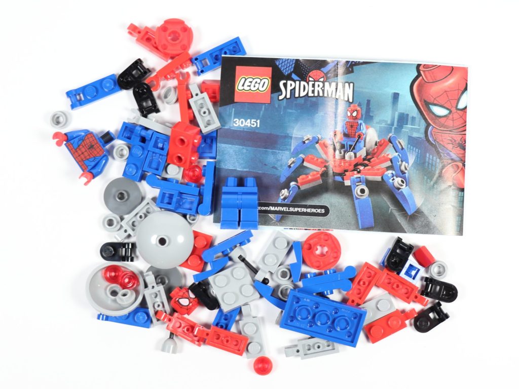 LEGO® Marvel 30451 Spider-Mans Mini Spider Crawler - Polybag Inhalt | ©2019 Brickzeit