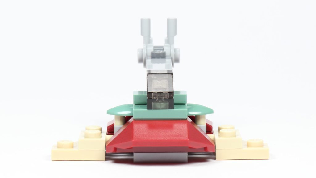 LEGO® Star Wars™ Slave I (Item 911945) - liegend, Blick auf Cockpit | ©2019 Brickzeit