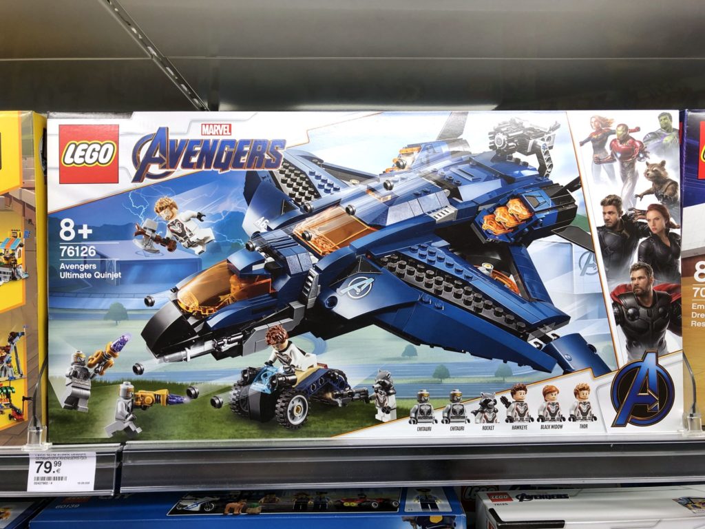 LEGO® Marvel 76126 Avengers: Endgame - Packung im Laden | ©2019 Brickzeit