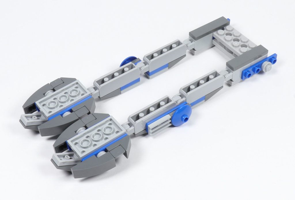 LEGO® Star Wars™ 75002 AT-RT™ - Bauabschnitt 2, fertige Beine Rückseite | ©2019 Brickzeit