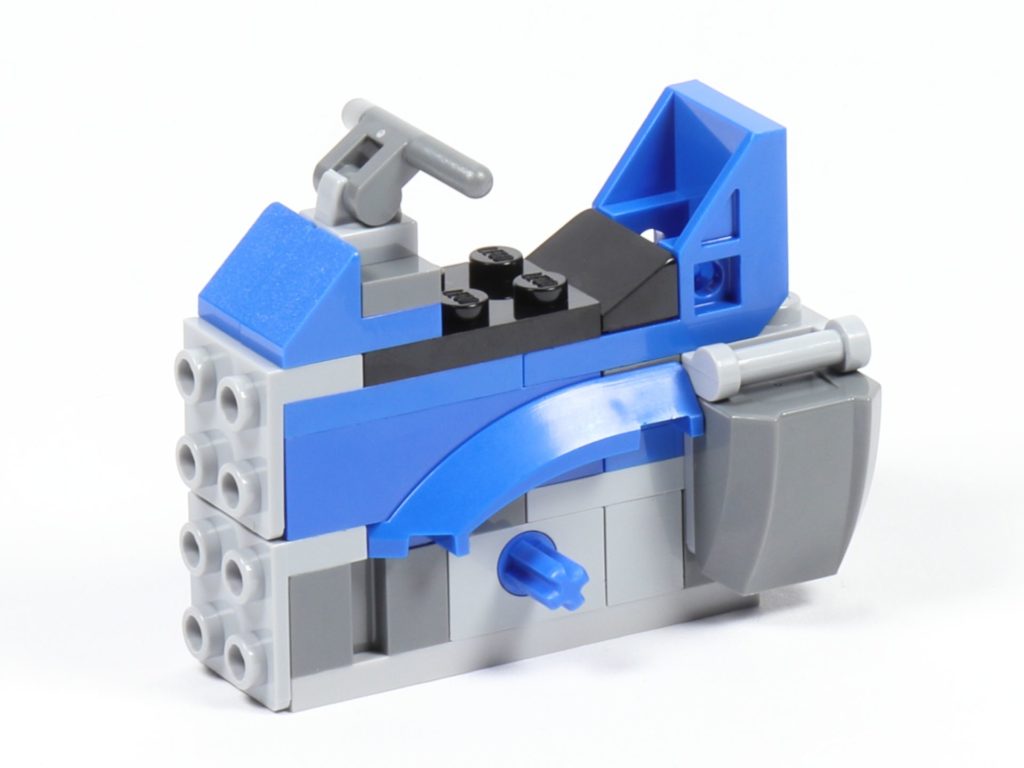 LEGO® Star Wars™ 75002 AT-RT™ - Bauabschnitt 3 - Körper, vorne rechts | ©2019 Brickzeit