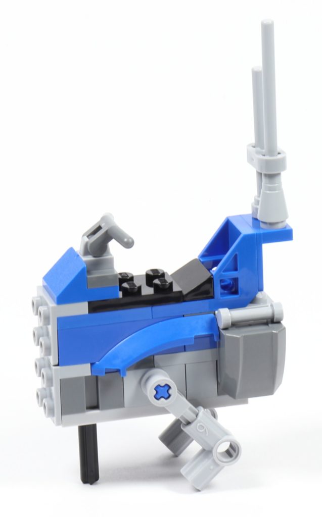LEGO® Star Wars™ 75002 AT-RT™ - Bauabschnitt 3 - Körper mit Befestigung für Beine | ©2019 Brickzeit