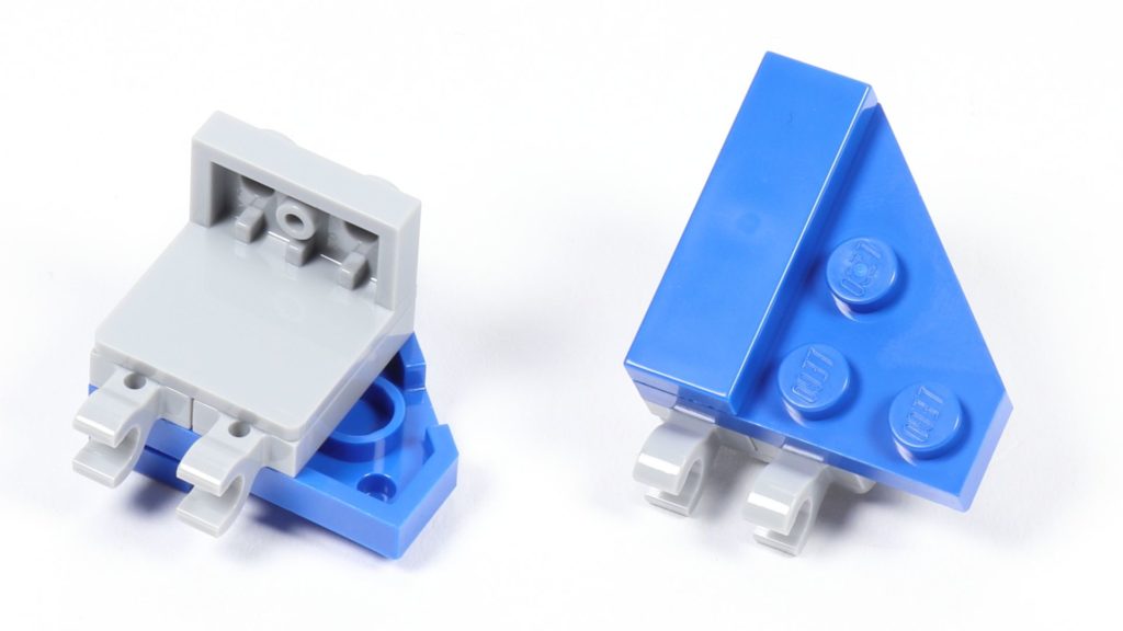 LEGO® Star Wars™ 75002 AT-RT™ - Bauabschnitt 3 - Seitenteile | ©2019 Brickzeit