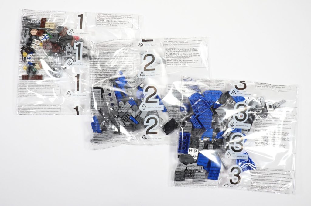 LEGO® Star Wars™ 75002 AT-RT™ - Inhalt, Tütchen mit Bausteinen | ©2019 Brickzeit