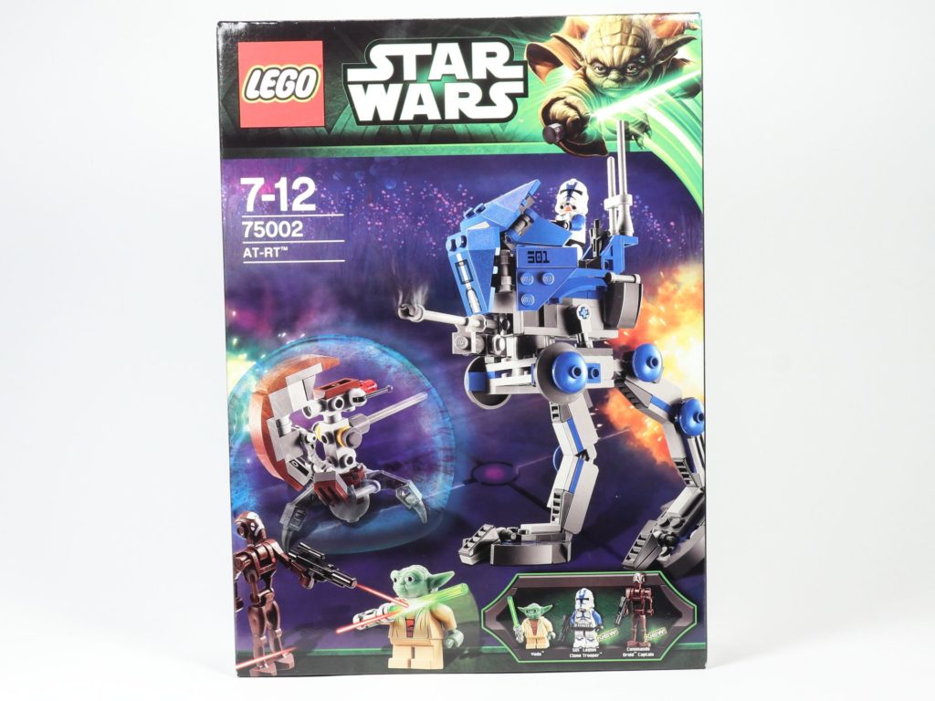 LEGO® Star Wars™ 75002 AT-RT™ - Packung, Vorderseite | ©2019 Brickzeit