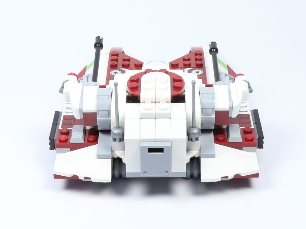 LEGO® Star Wars™ 75182 Republic Fighter Tank - Panzer, Rückseite | ©2019 Brickzeit