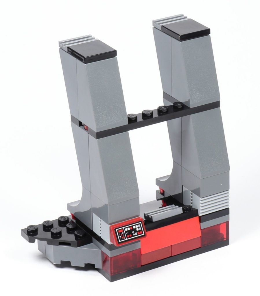 LEGO® Star Wars™ 75216 - Bauabschnitt 3, rechte Säule fertig | ©2019 Brickzeit