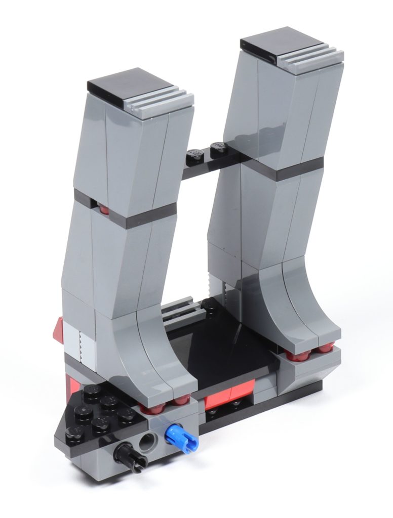 LEGO® Star Wars™ 75216 - Bauabschnitt 3, linke Säule fertig | ©2019 Brickzeit