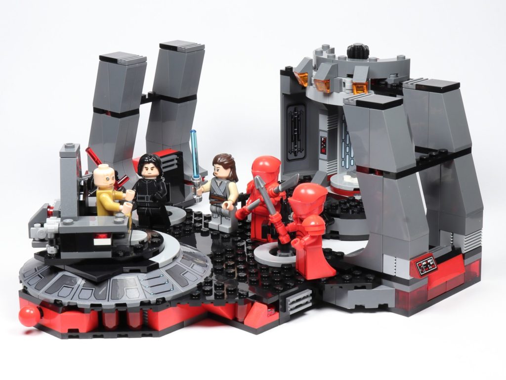 LEGO® Star Wars™ 75216 Snokes Thronsaal | ©2019 Brickzeit