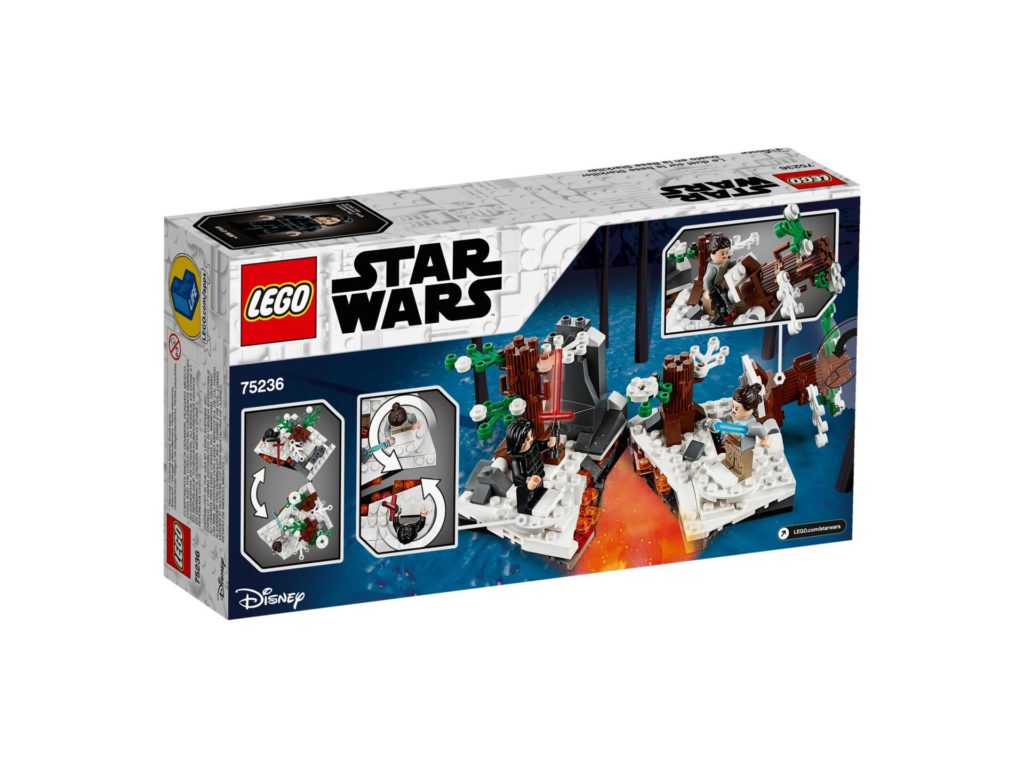 LEGO 75236 Duell um die Starkiller-Basis - Verpackung Rückseite | ©LEGO Gruppe