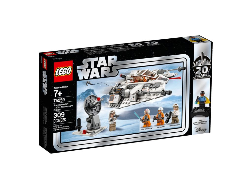 LEGO® 75259 Snowspeeder™ - 20 Jahre LEGO Star Wars - Packung Vorderseite | ©LEGO Gruppe