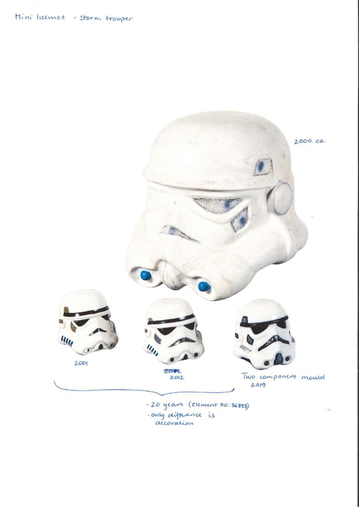 20 Jahre LEGO Star Wars - Prototyp Stormtrooper Helm | ©LEGO Gruppe