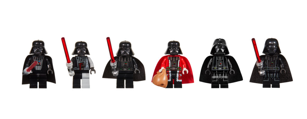 20 Jahre LEGO Star Wars - Evolution of Darth Vader | ©LEGO Gruppe