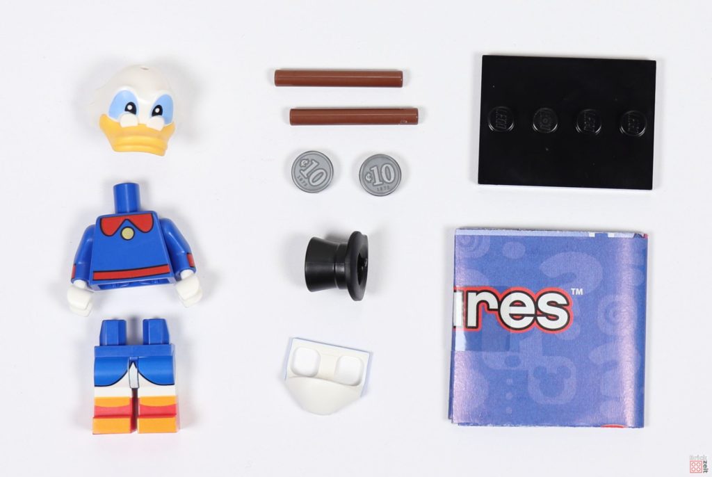LEGO® 71024 - Inhalt Minifigur Dagobert Duck | ©2019 Brickzeit